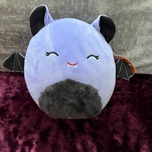 Squishmallows Purple Bat Stuffed Animal